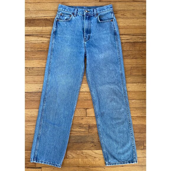 B SIDES Plein Relaxed Straight Jeans – Vintage Wash – Size 25 - Picture 2 of 12